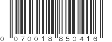 UPC 070018850416