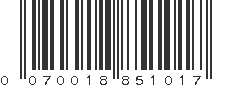 UPC 070018851017
