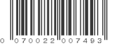 UPC 070022007493