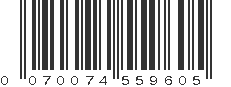 UPC 070074559605