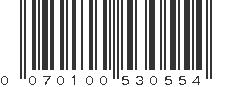 UPC 070100530554