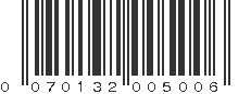 UPC 070132005006