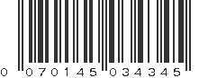 UPC 070145034345