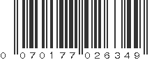UPC 070177026349
