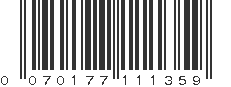 UPC 070177111359