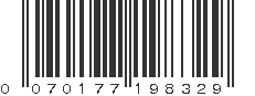 UPC 070177198329