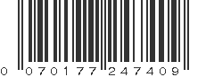 UPC 070177247409