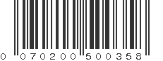 UPC 070200500358