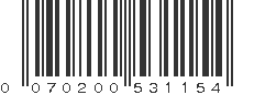 UPC 070200531154