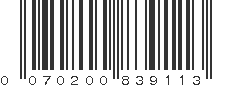 UPC 070200839113