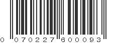 UPC 070227600093