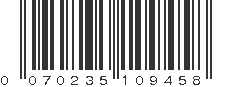 UPC 070235109458