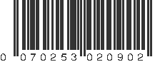 UPC 070253020902