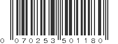 UPC 070253501180