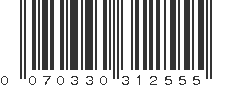 UPC 070330312555