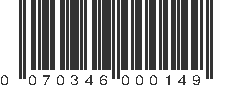 UPC 070346000149