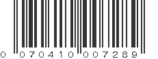 UPC 070410007289