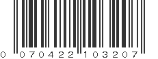 UPC 070422103207