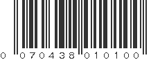 UPC 070438010100