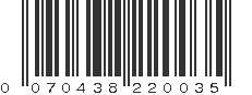 UPC 070438220035