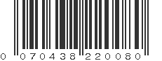 UPC 070438220080