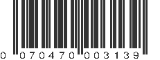 UPC 070470003136