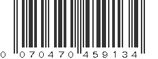 UPC 070470459134