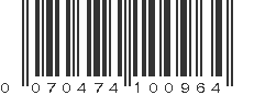 UPC 070474100964