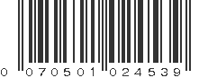 UPC 070501024539