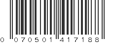 UPC 070501417188