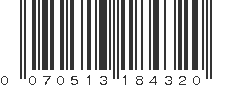 UPC 070513184320