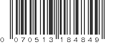 UPC 070513184849