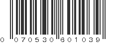 UPC 070530601039