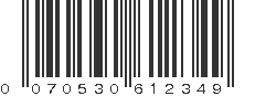 UPC 070530612349