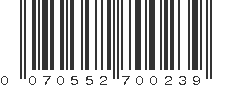 UPC 070552700239