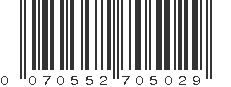 UPC 070552705029