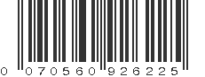 UPC 070560926225