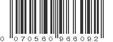 UPC 070560966092