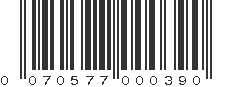 UPC 070577000390