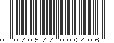 UPC 070577000406