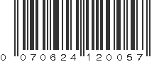 UPC 070624120057