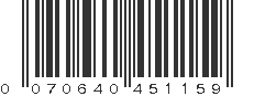 UPC 070640451159