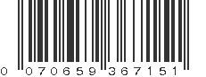 UPC 070659367151