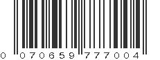 UPC 070659777004