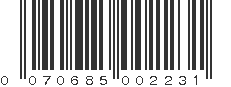 UPC 070685002231