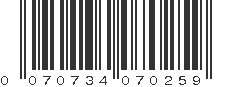 UPC 070734070259