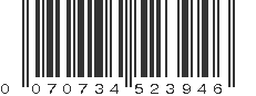 UPC 070734523946