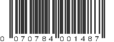 UPC 070784001487