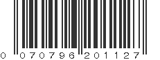 UPC 070796201127