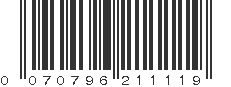 UPC 070796211119